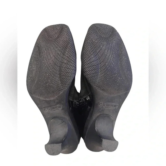 La Canadienne Leather Suede Heeled Boots  Size 7M - Picture 5 of 9